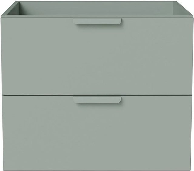 Waschbeckenunterschrank Avoreli in Mandelgrün, B/T/H: 60 x 46 x 50 cm - Bild 1