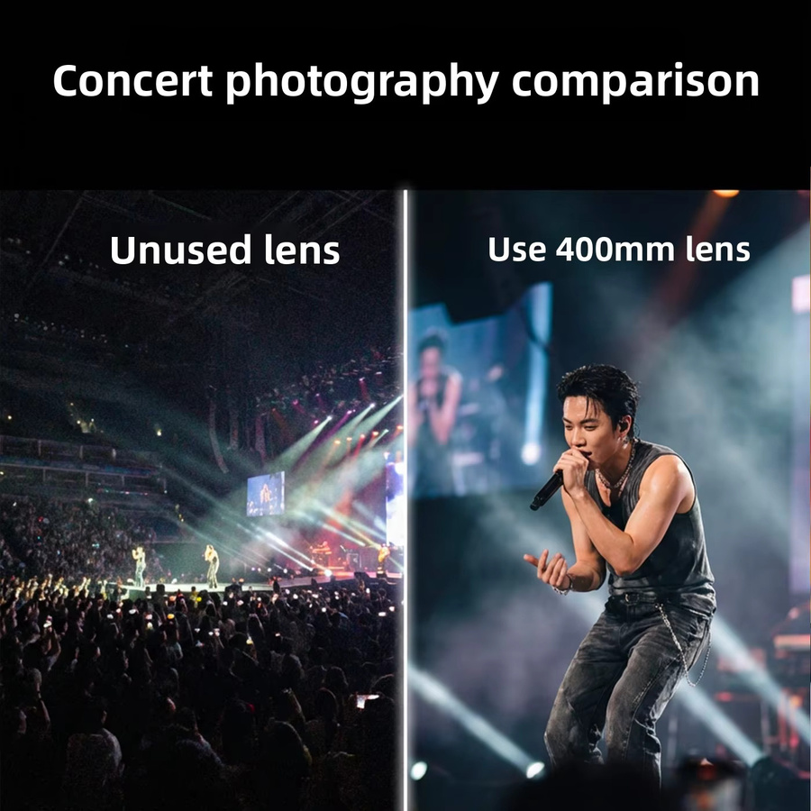 Fotorgear Mini-Teleobjektiv für Mobiltelefone mit 400 mm Brennweite und T-Mount Anschluss für Fernfotografie - Bild 4