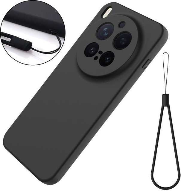 Premium Flüssigsilikon Schutzhülle für Vivo X300 Pro und Vivo X300 mit weicher Innenbeflockung - Bild 1