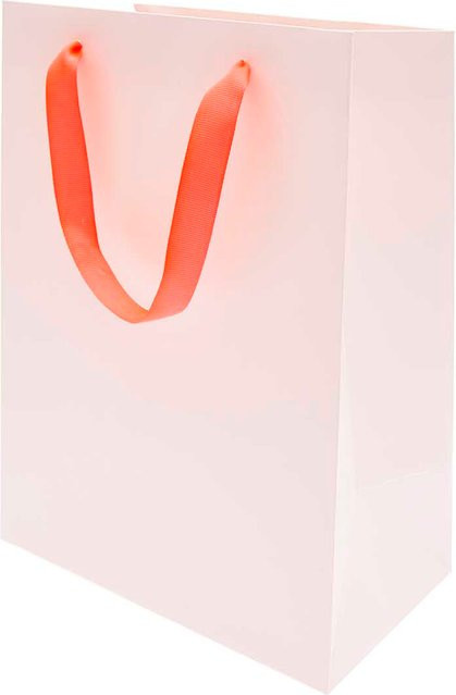 Rico Design Paper Poetry Geschenktüte in Rosa, B/T/H: 18 x 12 x 26 cm - Bild 1