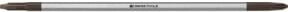 PB Swiss Tools Schraubendreher-Bit für Schlitz-Phillips-Schrauben, Kreuzschlitzgröße 1, grau - Bild 1