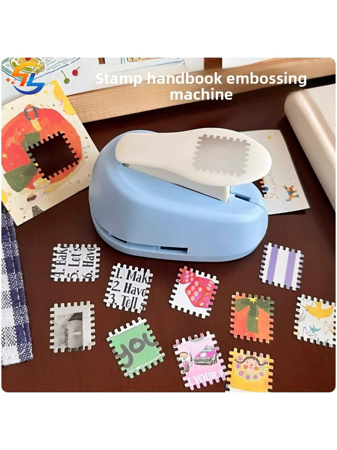 DIY Prägemaschine Embosser für Handwerk und Scrapbooking in Pink - Bild 6