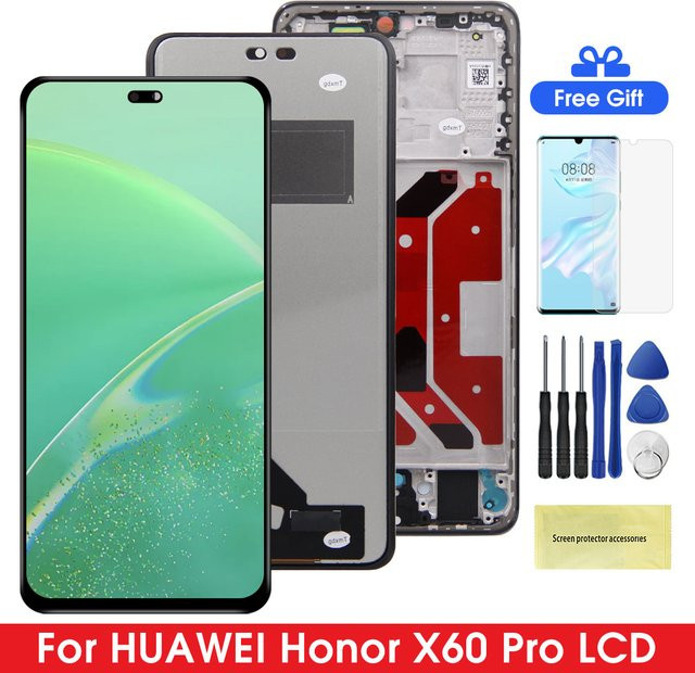 Honor LCD Display Bildschirm mit Touch Digitizer in Schwarz für Honor Magic7 Lite und Honor X9C BRP-NX1 BRP-AN00 Reparatur-Ersatzteil - Bild 1