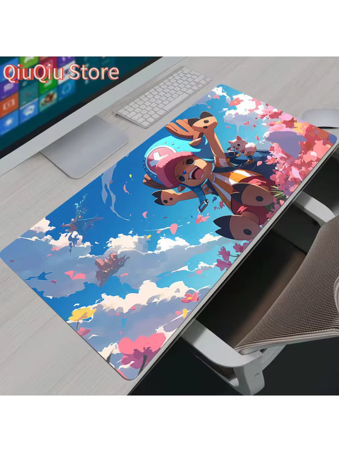 Großes Gaming-Mauspad One Piece Tony Tony Chopper Schreibtischunterlage Multicolor - Bild 2