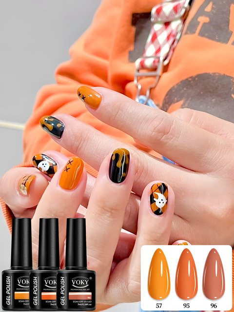 VOKY Nagelgel-Set, 3-teilig, glänzend, Damen - Bild 1