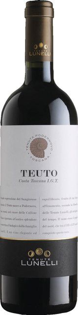 Tenuta Podernovo Teuto Rotwein, Cabernet Sauvignon Merlot Sangiovese, Toscana IGT, 2020, trocken, 0,75 l - Bild 1