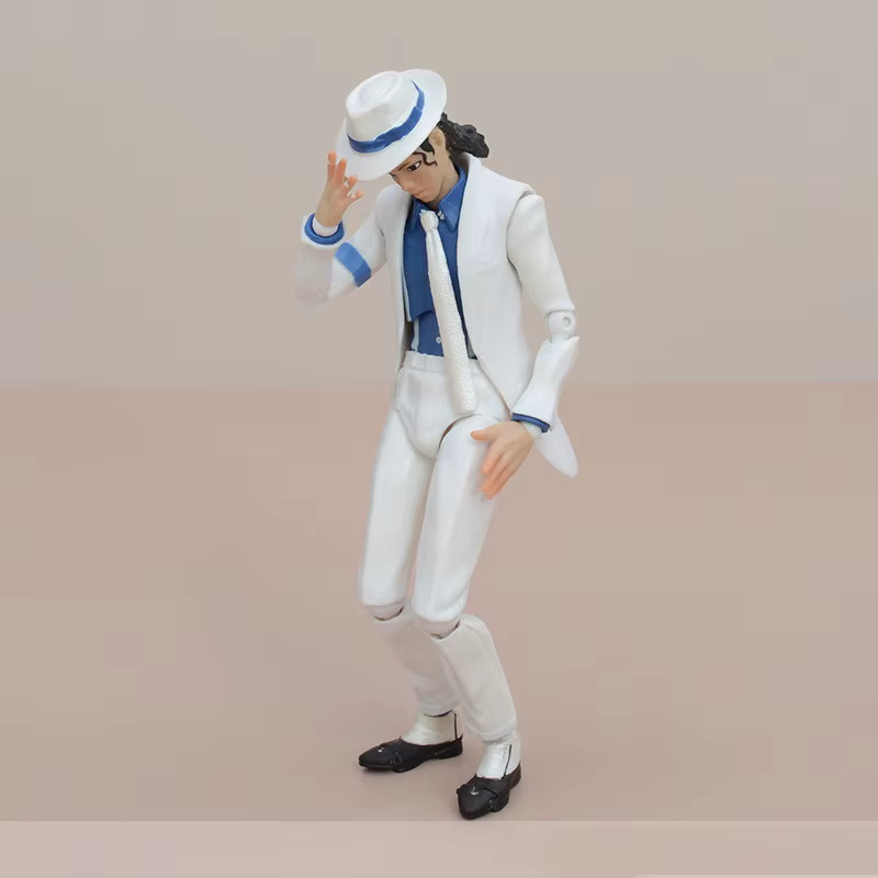 Bandai Michael Jackson Actionfigur, Weiß, 14 cm - Bild 3