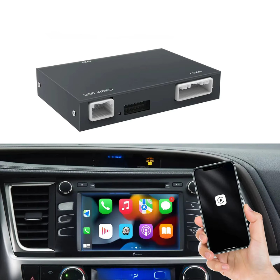 CARABC Drahtloses CarPlay und Android Auto Modul für Toyota Touch2 Systeme in Schwarz - Bild 7
