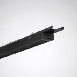 Trilux LED-Lichtbandleuchte 72W in Schwarz aus Edelstahl und Polycarbonat - Bild 1