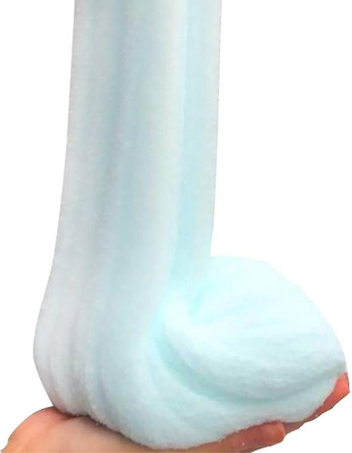 Precious Memory Zuckerwatte-Wolkenschleim, Swirl Putty, blau, ab 8 Jahren - Bild 1