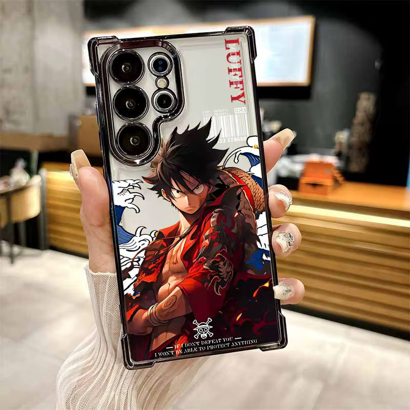 ONE PIECE Luffy Zoro Handyhülle für Samsung Galaxy S26 S25 S24 S23 S22 S21 S20 Ultra Plus Silikon-Softcase Sturzsicher - Bild 2