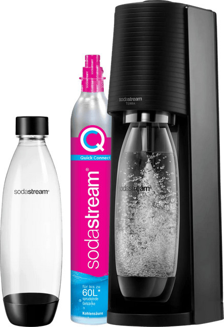 SodaStream Terra Wassersprudler Schwarz mit Quick Connect System - Bild 2