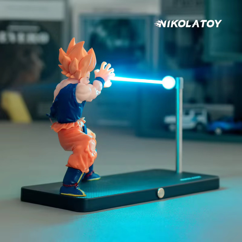 Bandai Dragon Ball Goku Figur, Desktop Ornament, mit Nachtlicht - Bild 3