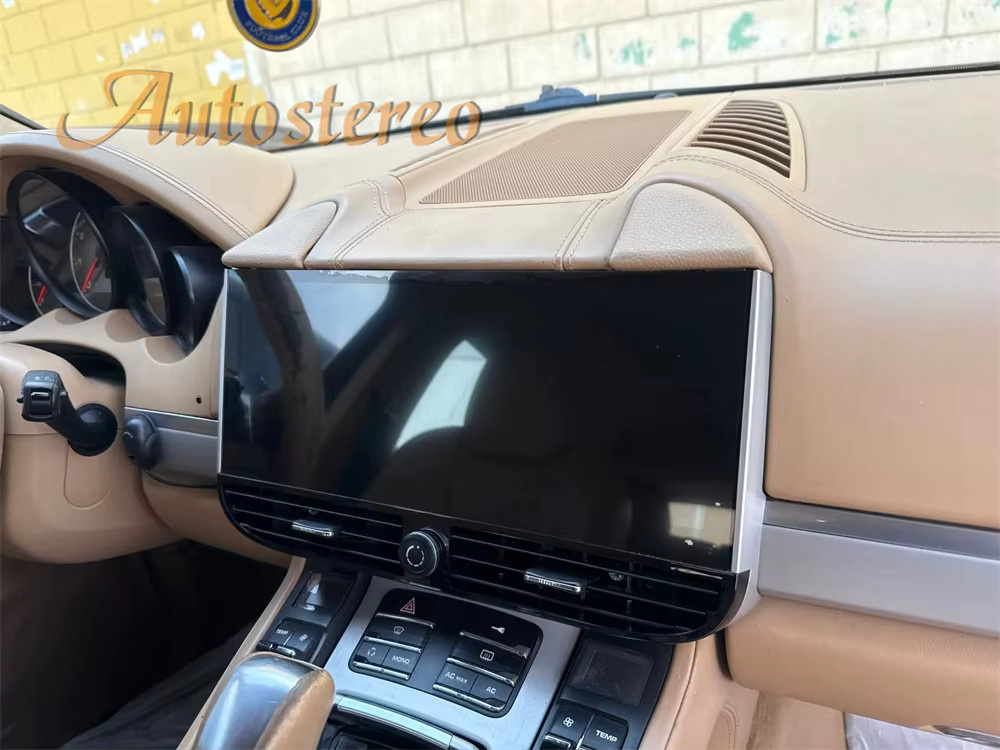 ZWNAV Android 13 Auto Stereo mit Carplay und GPS Navigation für Porsche Cayenne 2010-2017, Multimedia Player HeadUnit Radio in Schwarz - Bild 5