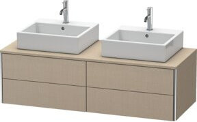 Duravit Waschtischunterschrank XSquare wandhängend, B/H/T: 140 x 54,8 x 40 cm - Bild 1