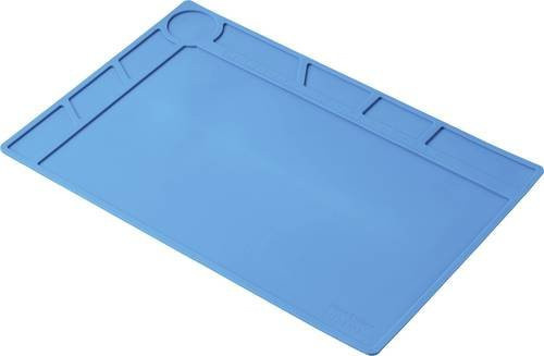 TRU COMPONENTS Silikon-Werkzeugunterlage in Blau, L 34,0 cm x B 23,0 cm x H 0,3 cm - Bild 1