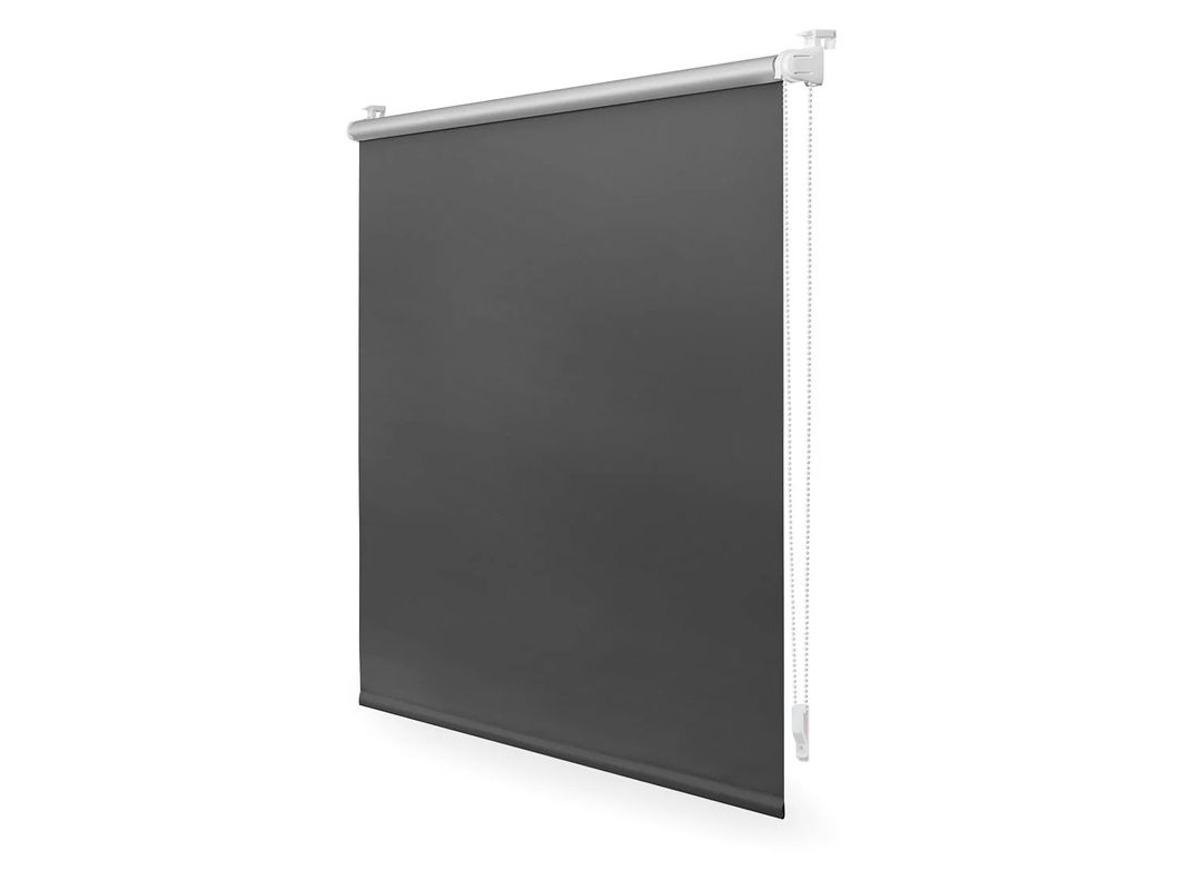 LICHTBLICK Thermo-Klemmrollo Verdunkelnd in Anthrazit, B: 70 cm, H: 150 cm - Bild 3