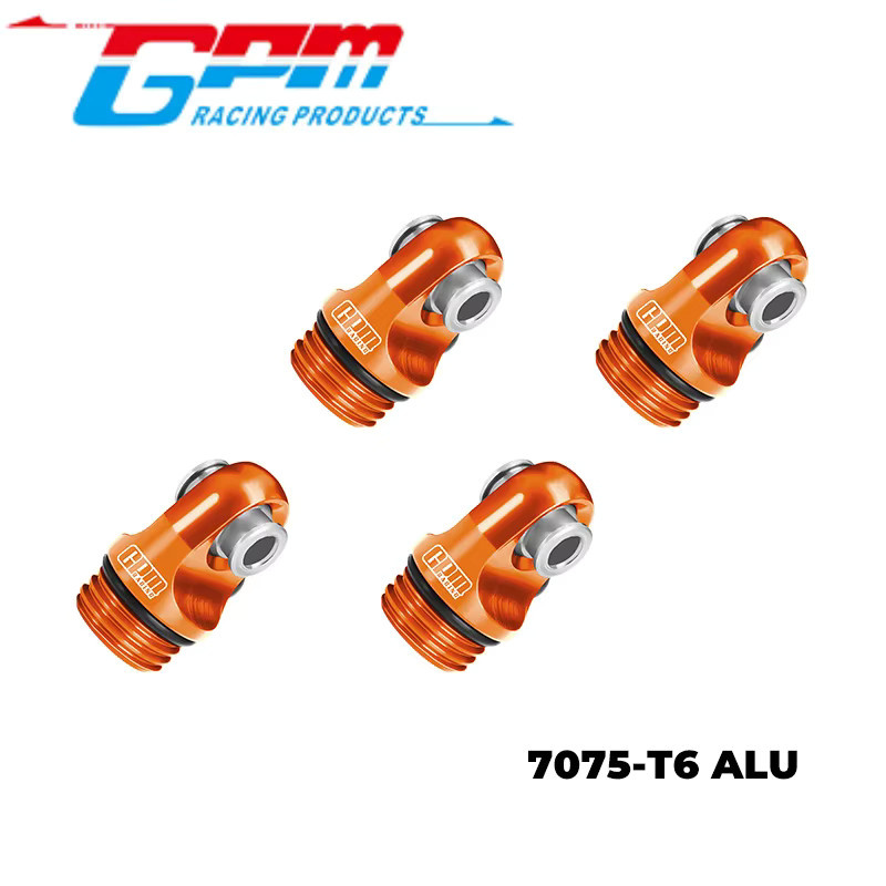 GPM H10DP/CAP 7075-T6 Alloy Shock Cap für Vanquish 1/10 H10 Optic RC Upgrade, Zubehör, Metall - Bild 1