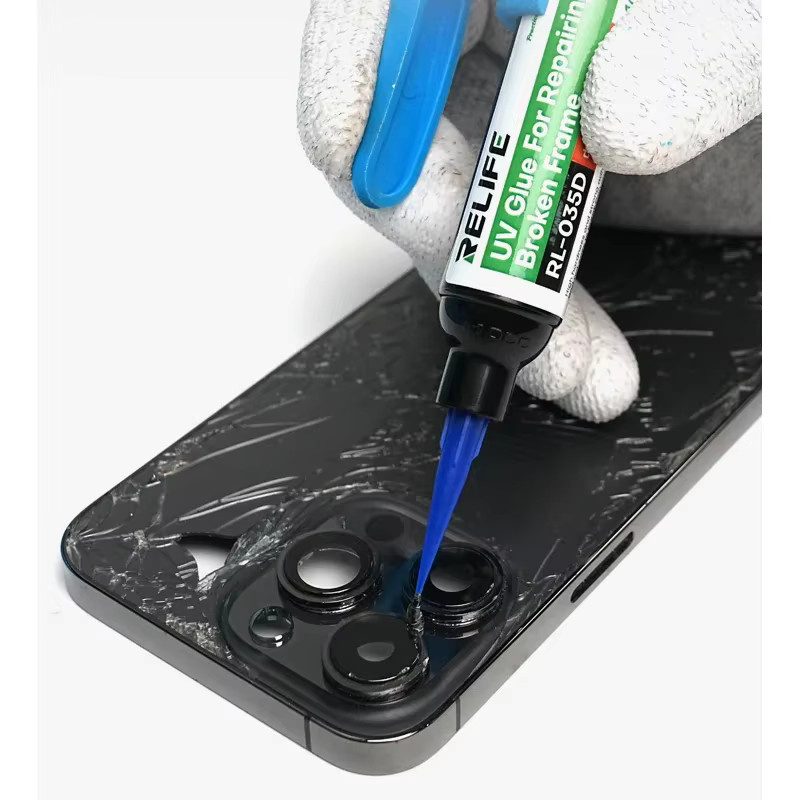 RELIFE RL-035D UV-Kleber für Rahmenreparaturen, transparent, hitzebeständig und schnell aushärtend - Bild 3