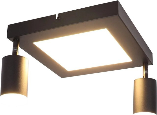 NETTLIFE Deckenstrahler L10 aus Metall in Schwarz, verstellbar und modern mit GU10 Fassung - Bild 1