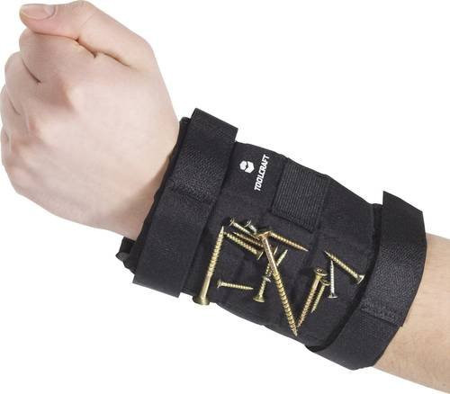 Magnetisches Armband von TOOLCRAFT in Schwarz - Bild 1