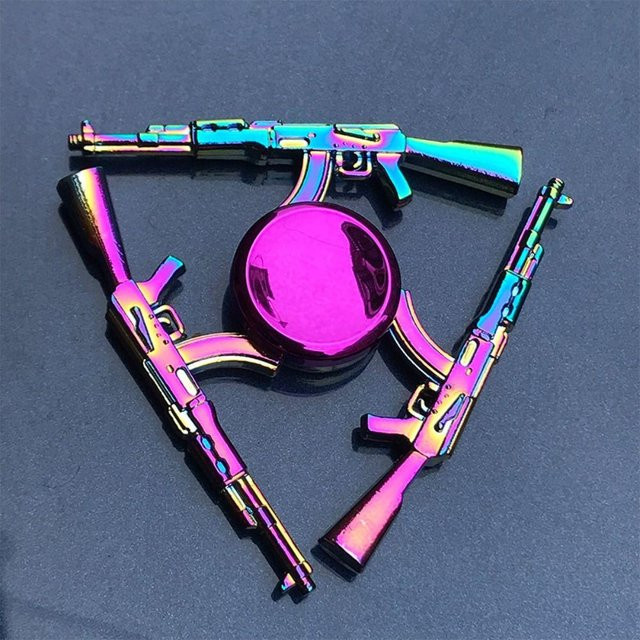 Yiran bag Drachenflügel Hand Spinner, Metall, Regenbogen - Bild 1