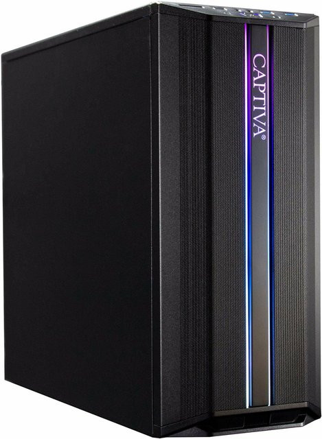 CAPTIVA Power Starter R69-323 Gaming-PC mit AMD Ryzen 5, 32 GB DDR4-SDRAM, 1 TB SSD, Schwarz - Bild 1