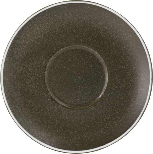 VEGA Schale Ossora rund in Dunkeltaupe, 4er Pack, Durchmesser: 22,5 cm, Höhe: 1,5 cm - Bild 1