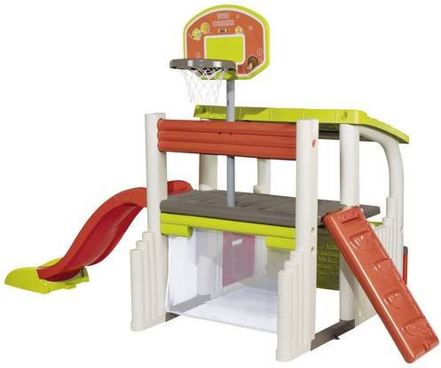Smoby Spiel- und Klettergerüst Fun Center aus Kunststoff in farbenfroh für Kinder ab 2 Jahren - Bild 1