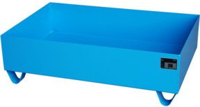 Bauer Südlohn Auffangwanne aus Stahl in Blau, B/T/H: 120 x 80 x 49 cm - Bild 1
