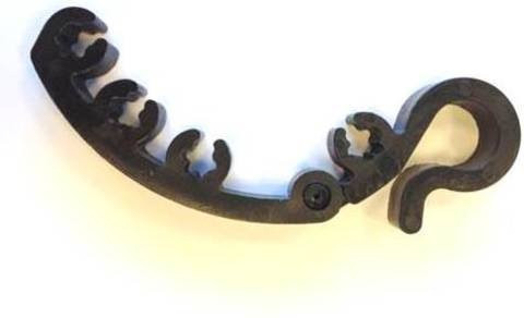 Danfoss Dachrinnenhalter 140F1511 in Schwarz - Bild 1
