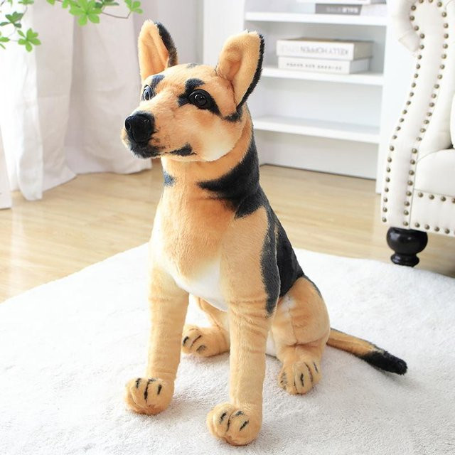 Kidsly Stehender Collie Gefleckter Hund, Plüschtier, 23cm - Bild 1