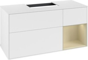 V&B Waschtischunterschrank Finion in Weiß lackiert, Breite: 120 cm, Tiefe: 50,1 cm, Höhe: 50,1 cm - Bild 1