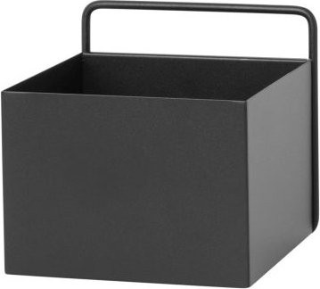 Ferm Living Wall Box aus Metall in Schwarz Matt - Bild 1