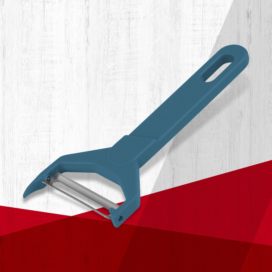 Fackelmann Ziehschäler Essential in Blau mit Edelstahlklinge - Bild 2
