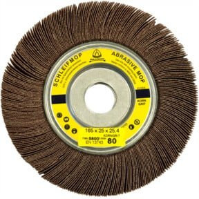 Klingspor Schleifmopräder SM 611 W LS 309 X Universal Korn 60 B/D/H: 16,5 x 2,5 x 2,54 cm - Bild 1