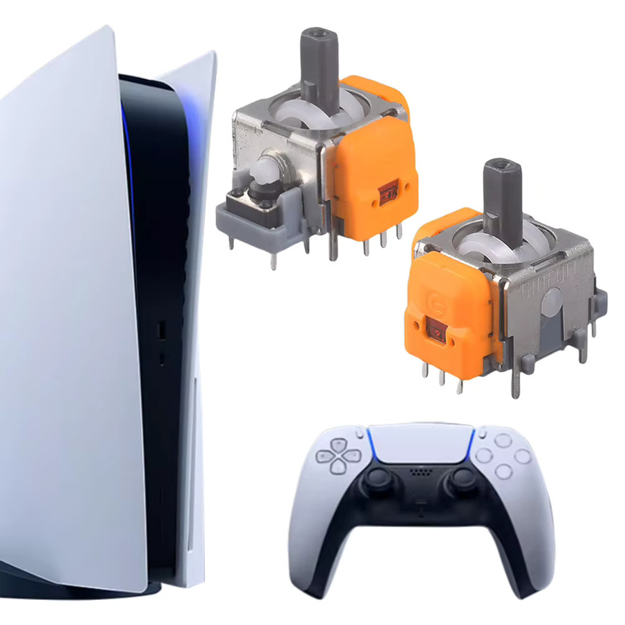 APWIKOGER 10er Set 3D Hall Effect Joystick Module mit hoher Präzision gegen Driften für PS4, PS5, Xbox und Nintendo Switch - Bild 2