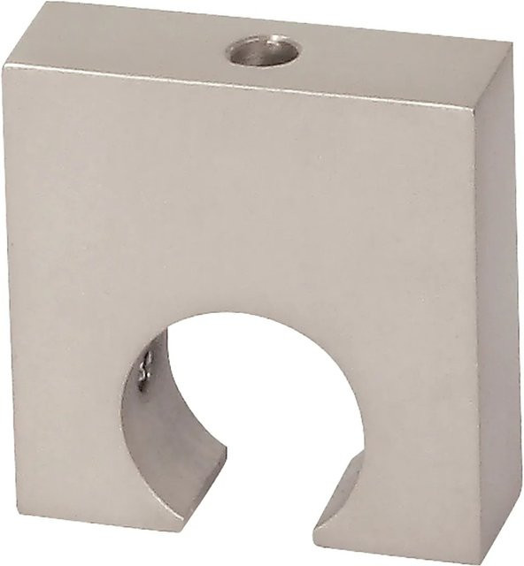 Mydeco Gardinenstange für Deckenmontage in Edelstahl-Optik, Farbe Silber, Durchmesser: 1,6 cm - Bild 1