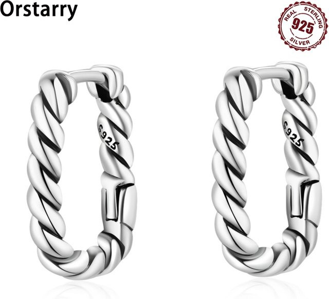 Orstarry Creolen, 925 Silber, Damen - Bild 1