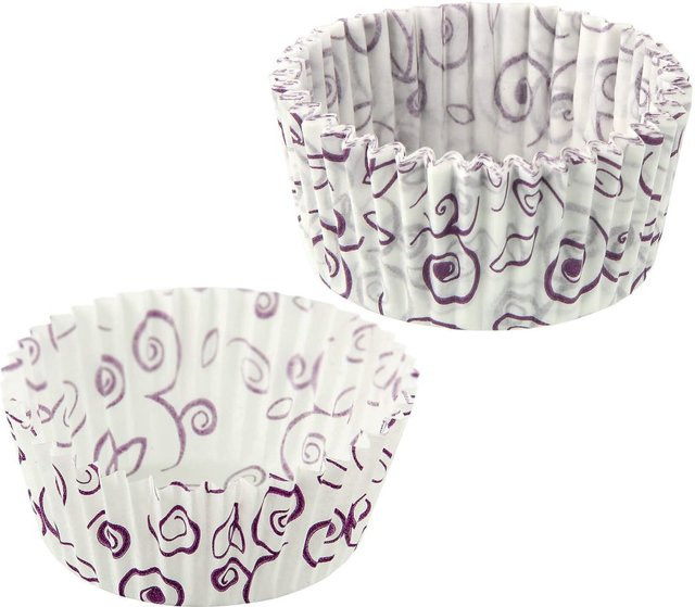 Zenker Muffinförmchen Fleur aus Papier, 50 Stück, rund - Bild 1