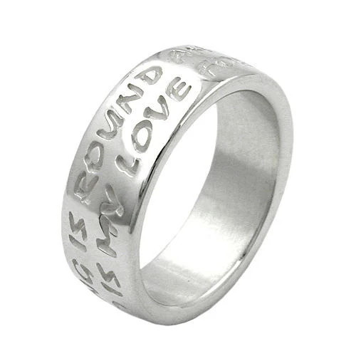 SIGO Ring 925 Silber, Unisex, Ringgröße 58 - Bild 1