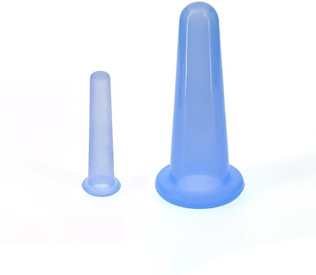 Binchi Health Electronics Silikon Vakuum Schröpfen Massage Gläser, Unisex - Bild 1