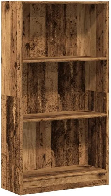 vidaXL Bücherregal in Altholz-Optik aus Holzwerkstoff, Braun, B/T/H: 60 x 24 x 109 cm - Bild 1