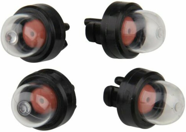 Vibratite 4er-Set Primer-Pumpenbirnen in Transparent für McCulloch, Homelite, Poulan und Echo Kettensägen - Bild 1