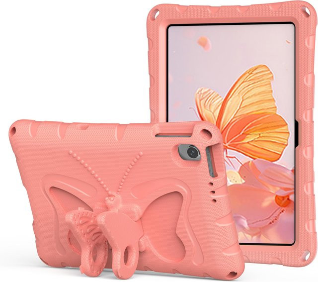 Stoßfeste EVA Schutzhülle mit Ständerfunktion für Xiaomi Redmi Pad SE und POCO Pad, Farbe: Pink - Bild 1