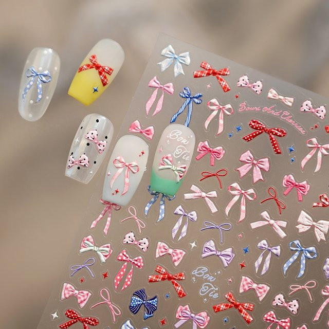NAILFYOU Nagelkunst-Aufkleber, Mehrfarbig, Glänzend - Bild 1