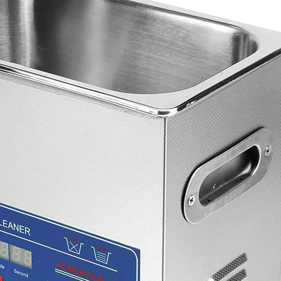 VEVOR Ultraschallreiniger mit Heizung und digitalem Timer in Silber aus Edelstahl - Bild 1