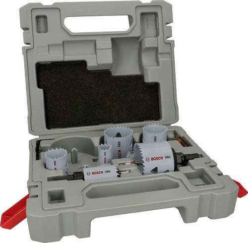 Bosch PRO Multi Material Lochsägen-Set aus Stahl, 12-teilig, Grau - Bild 1