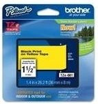 Brother Schriftbandkassette TZe-661, Schwarz auf Gelb, Breite: 3,6 cm, Länge: 8 m - Bild 4
