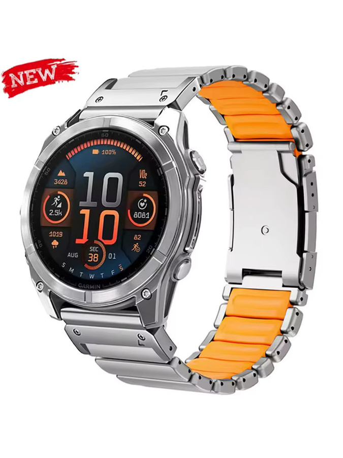 CAOWTAN Uhrenarmband Titan, 26mm, Unisex - Bild 5